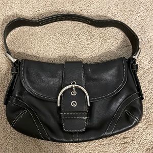 Coach Soft Leather Shoulder Bag